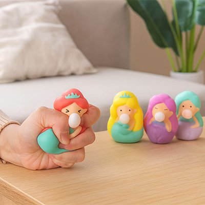 Balle Anti Stress Squishy aide à soulager l'anxiété.