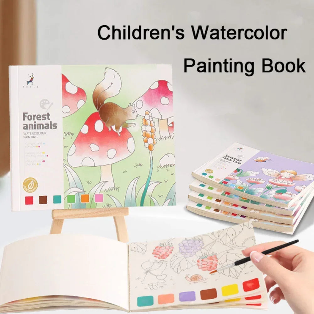 Cahier Dessin - Livre Peinture Aquarelle créative