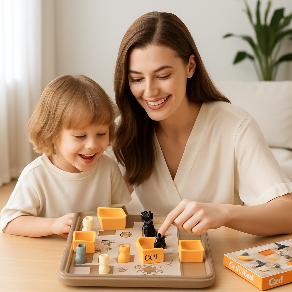 Jeu de Logique, Puzzle Cache-Cache, plaisir en famille