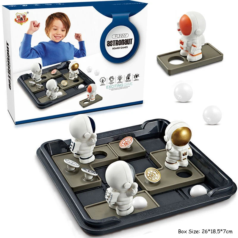 Jeu de Logique, Puzzle Cache-Cache, variant couleur astronaute