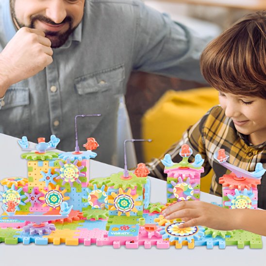 Jeux de Construction, un jeu pour le développement des liens familiaux