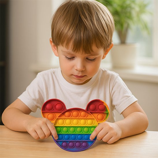 Jouet anti stress, Plateau Bulle Pop, un jeu de détente