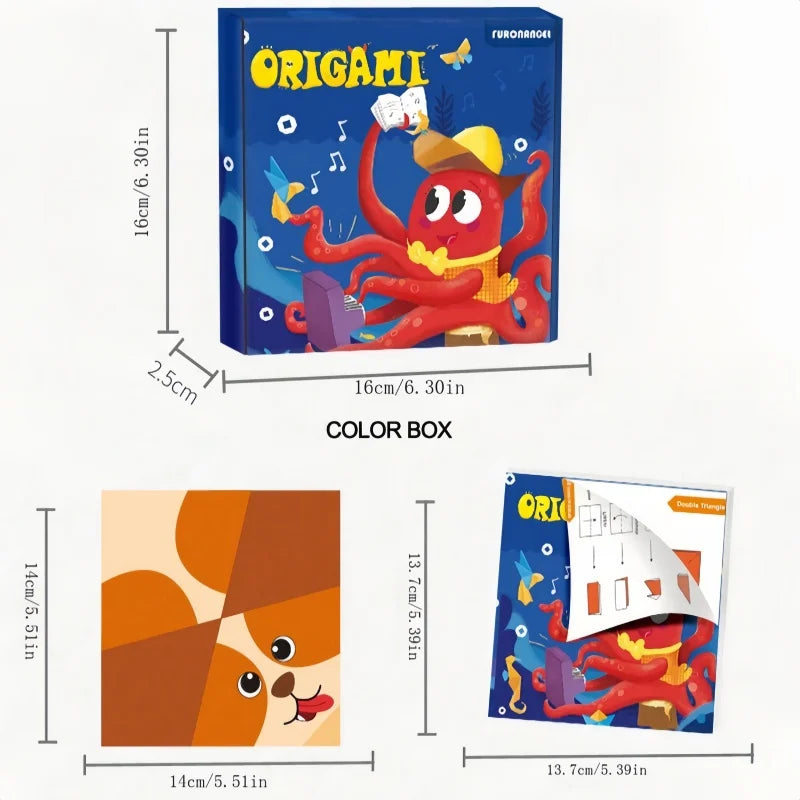 Papier Origami, 96, 108 et 152 modèles