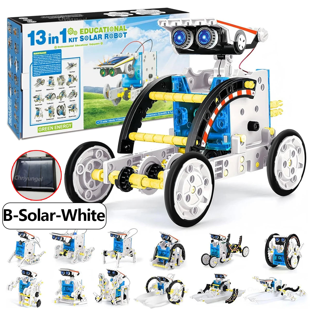 Kit Robot Programmable Enfant 12 en 1 – Construction STEM Éducatif 8-14 ans