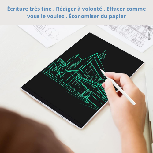 Tablette d'écriture, Bloc Notes LCD 11_5 Pouces, économie du papier