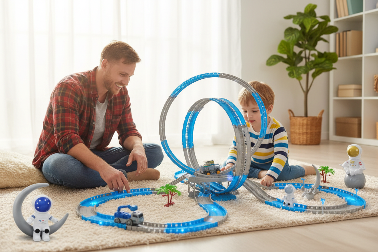 Circuit voiture Spatial STEM