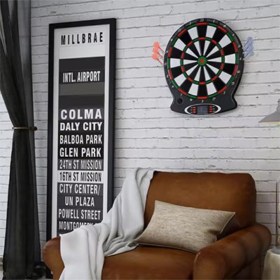 Jeu de fléchette électronique, Coordination œil-main affinée