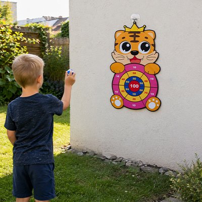 Jeu de fléchettes • jeu anti‑écran motricité enfant maternelle