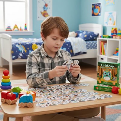 Jeux de société enfant, jeu attention et vocabulaire 3–6 ans