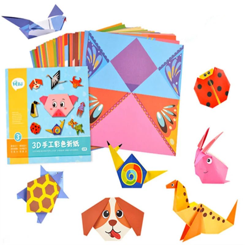 Kit de Papier Origami pour Enfants | CréArt - Jeu Éducatif Enfant