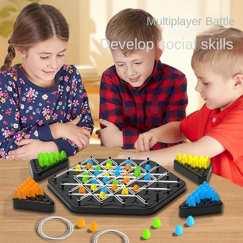 Plateau Jeu d'Échecs Triggle – Jeu de Société - Jeu Éducatif Enfant