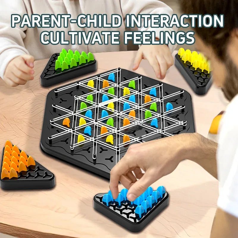 Plateau Jeu d'Échecs Triggle – Jeu de Société - Jeu Éducatif Enfant