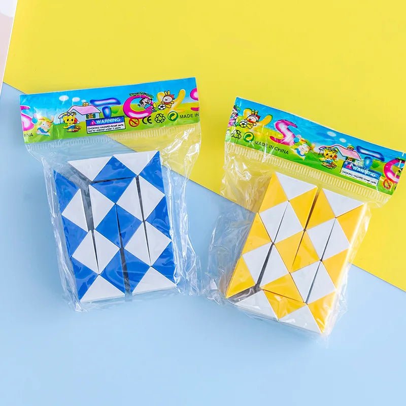 Puzzle 3D en Forme de Règle Pliante Magique - Jeu Éducatif Enfant