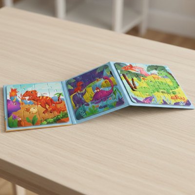 Puzzle magnétique voyage enfant