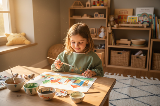 L'Art pour les Enfants Timides : 7 Bienfaits de la Création Artistique pour S'Exprimer et Gagner en Confiance