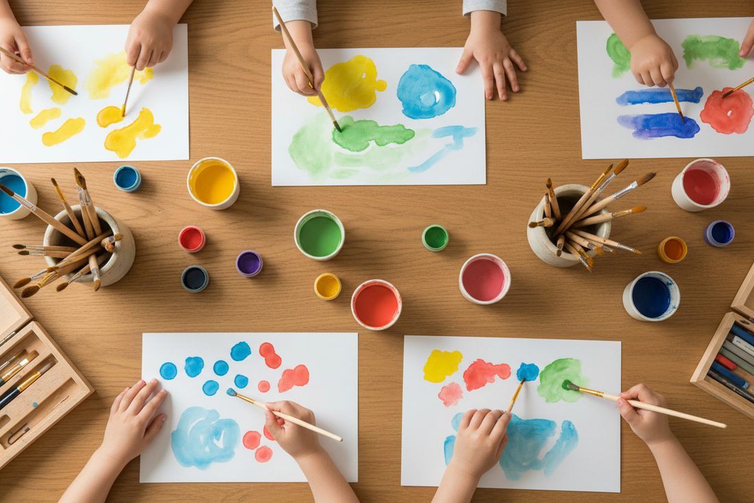 Quand l'Art est un Jeu : Peinture, Dessin et Arts Plastiques pour Libérer l'Expression Créative