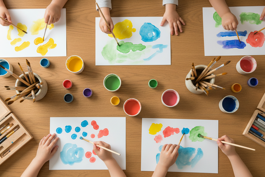 Quand l'Art est un Jeu : Peinture, Dessin et Arts Plastiques pour Libérer l'Expression Créative