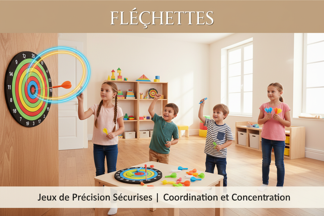 Fléchette | Jeux de Précision pour Enfants