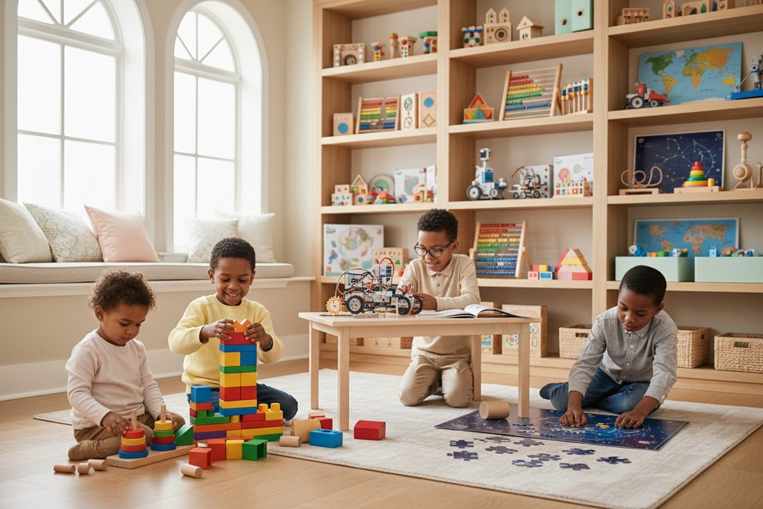 Jeux Éducatifs Par Âge - De 0 à 12 ans et Plus