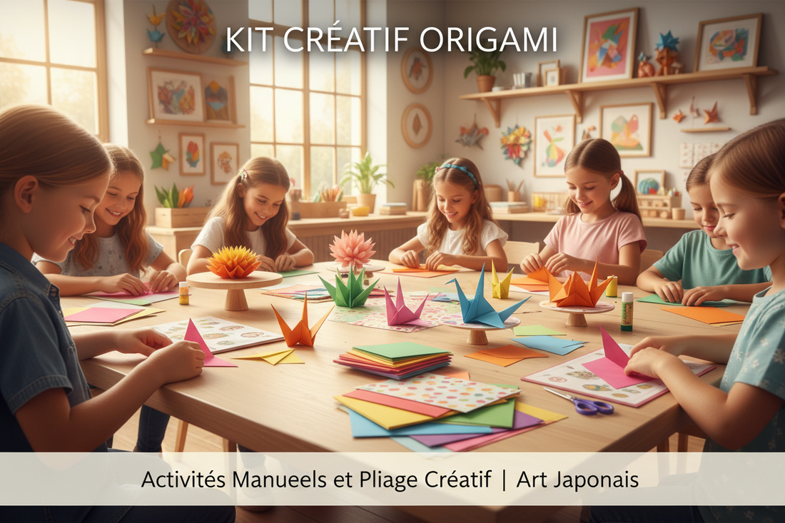 Kit Créatif Origami Enfant - Activités Manuelles