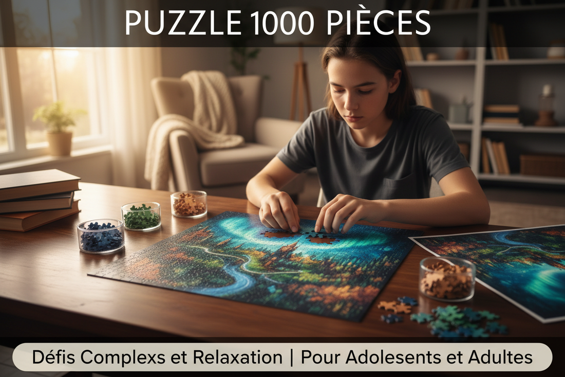 Puzzle 1000 pièces - Défis et Relaxation