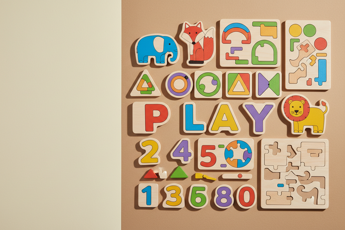 Puzzles en Bois Enfant 1-12 ans