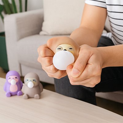 Balle Anti-Stress Squishy, un compagnon dans la poche