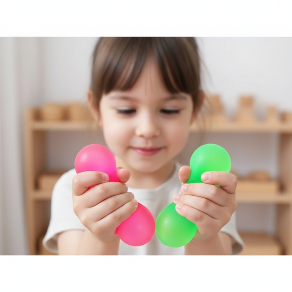 Gestion des émotions avec balles colorées