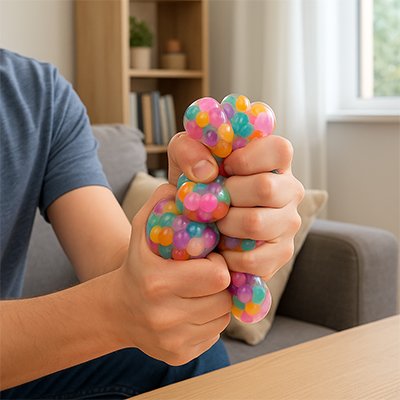 Balle Anti Stress, Blocs de Glace Compressibles, un jeu pour favoriser le calme et la concentration