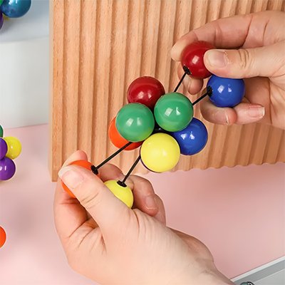  Balle Anti Stress, un jeu qui aide à calmer l'esprit émotionnel de l'enfant