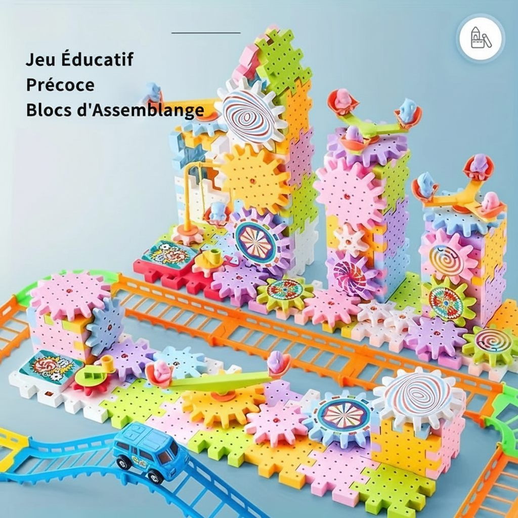 Jeu Éducatif Précoce Blocs d'Assemblage