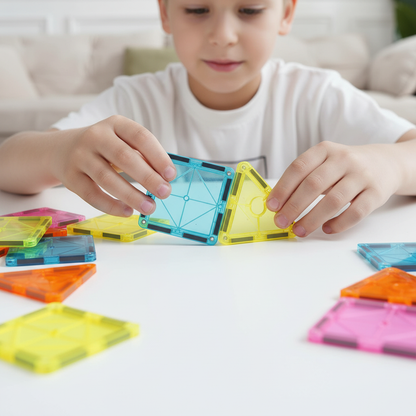 Développement de la coordination Œil-mains assemblant les tuiles