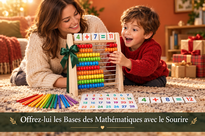 cadeau mère fils boulier, Calcul mental et numération