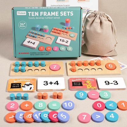 Jeu de Calcul Montessori en Bois 3-6 ansrel