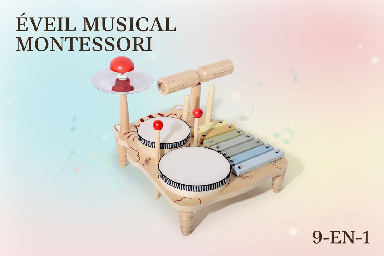 Éveil Musical Montessori 9-en-1