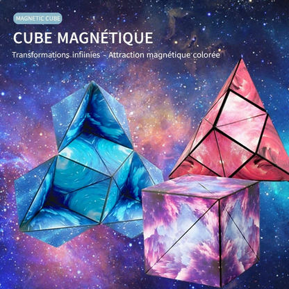 Cube magnétique - Transformations infinies