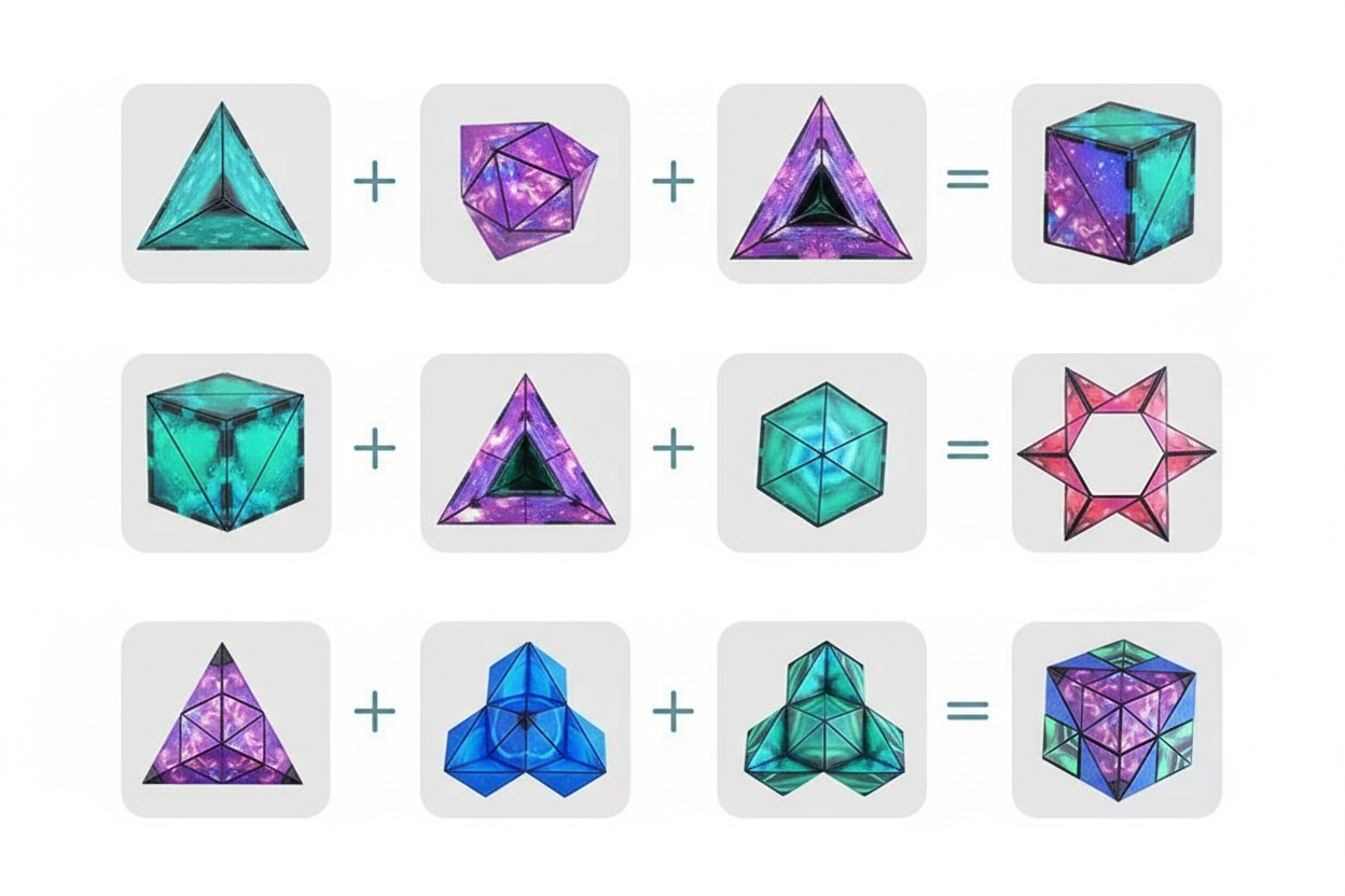 Différentes configurations géométriques
