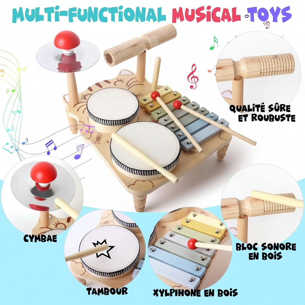 Composants du jouet musical