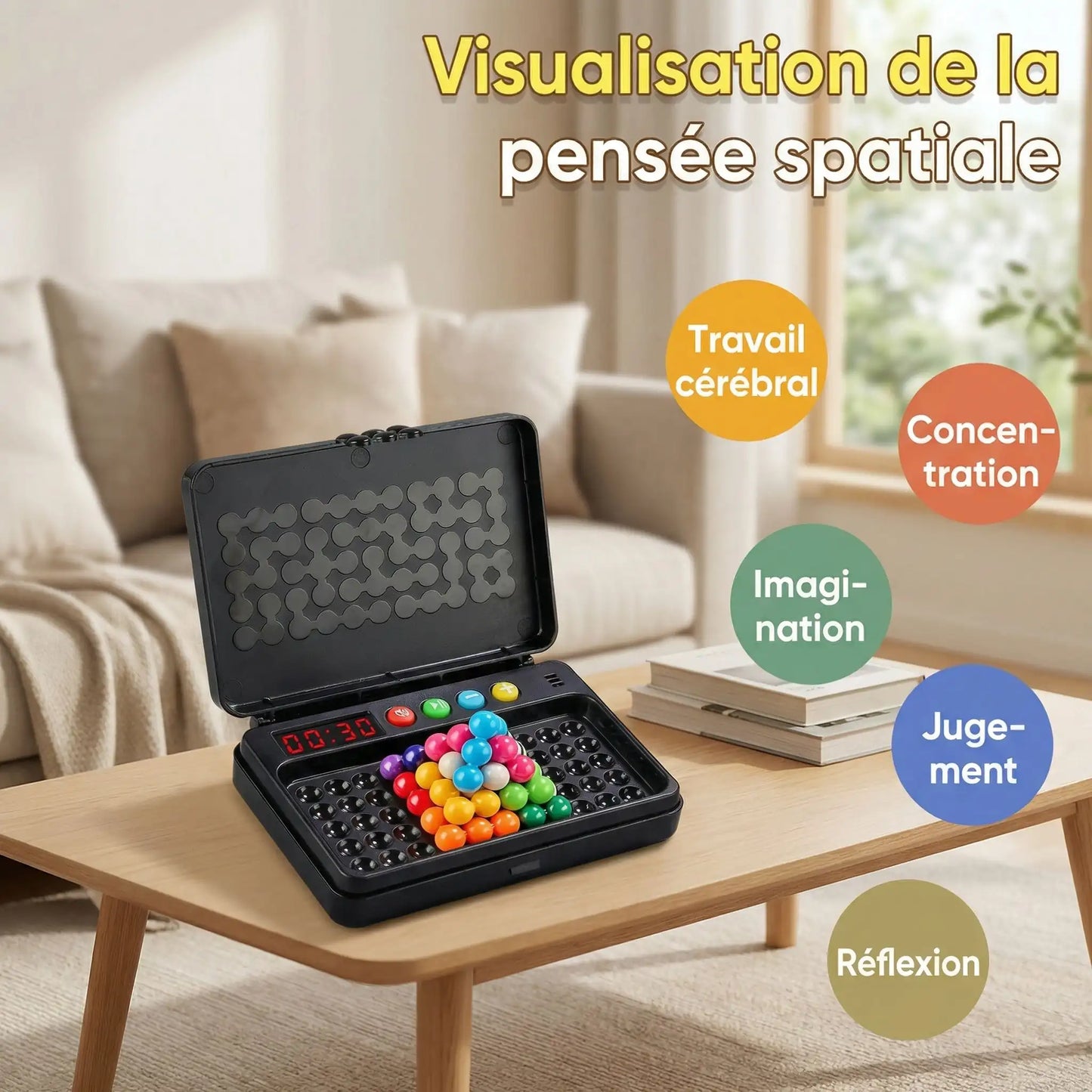 jeu IQ 500 défis sans piles