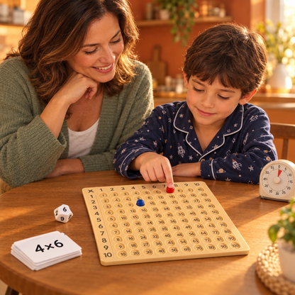 Jeu d'échecs de chiffres et de rapidité mathématique