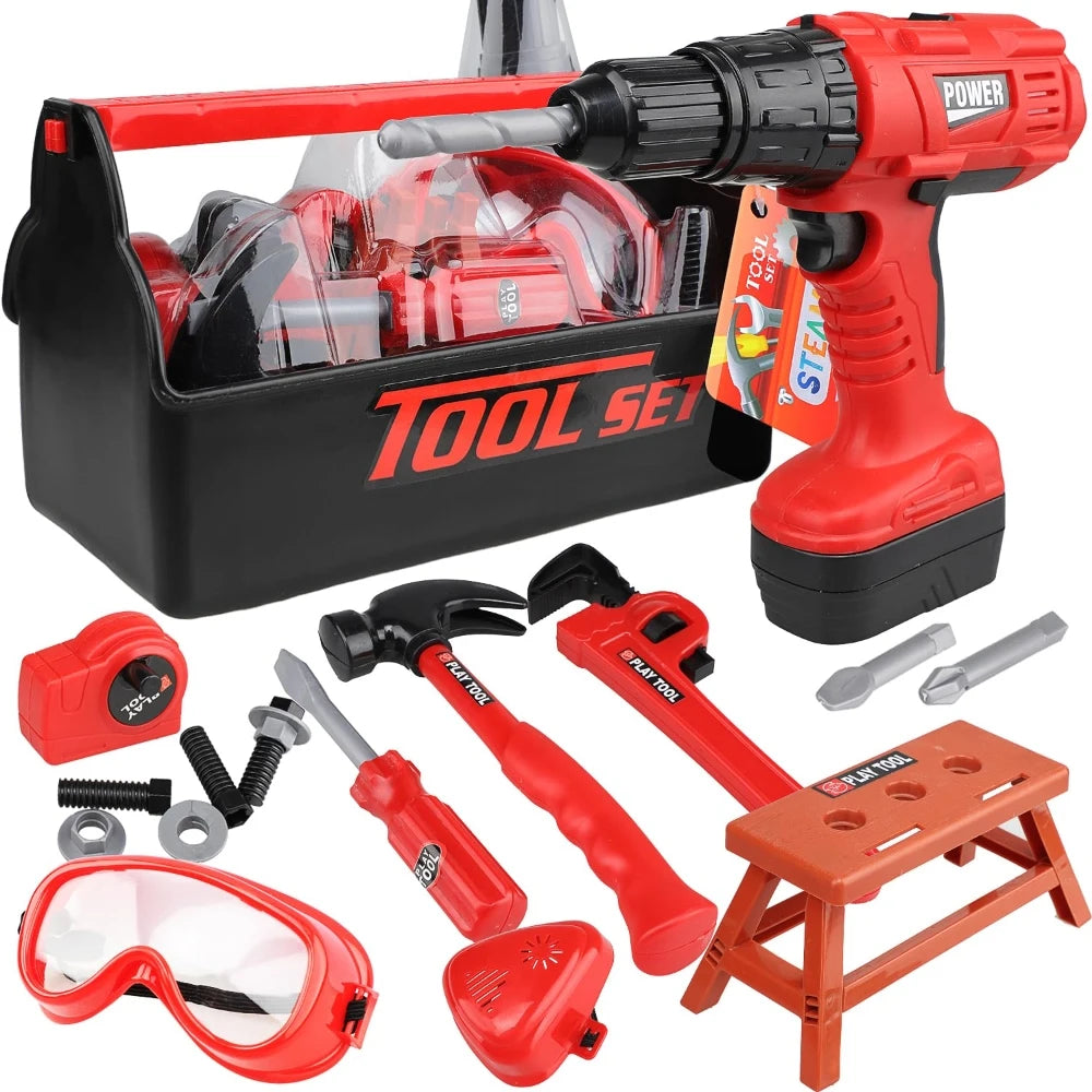 Jeu de Construction, Kit de Bricolage pour Enfants, outils