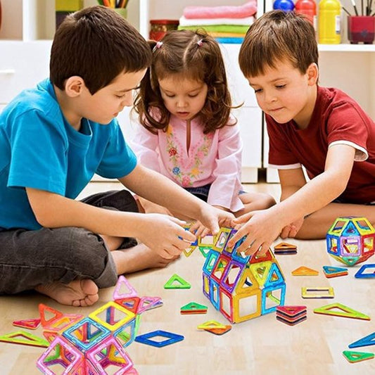 Jeu de Construction Magnétique, stimule