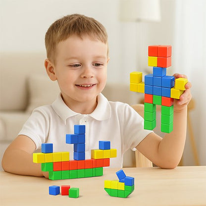 Jeu de Construction Magnétique, pour le développement de la créativité des enfants