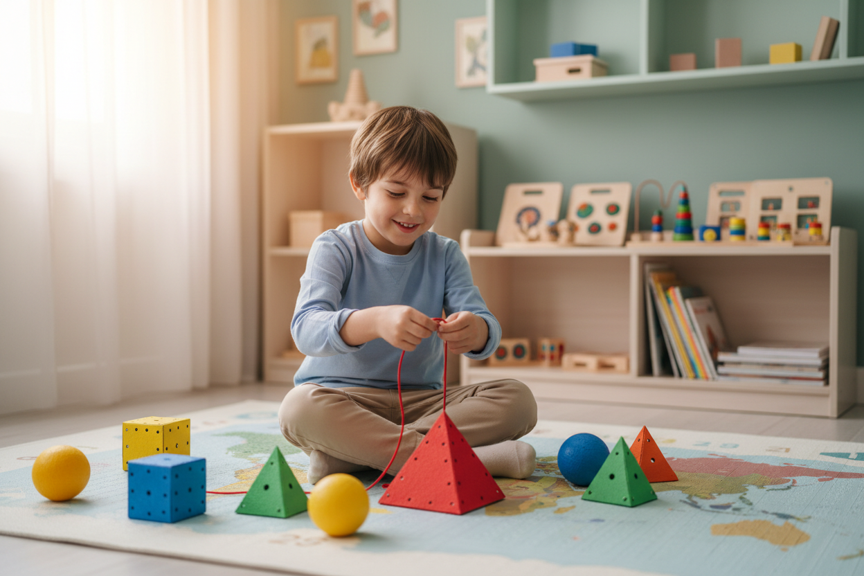Jeu éducatif individuel , famille et en petit groupe