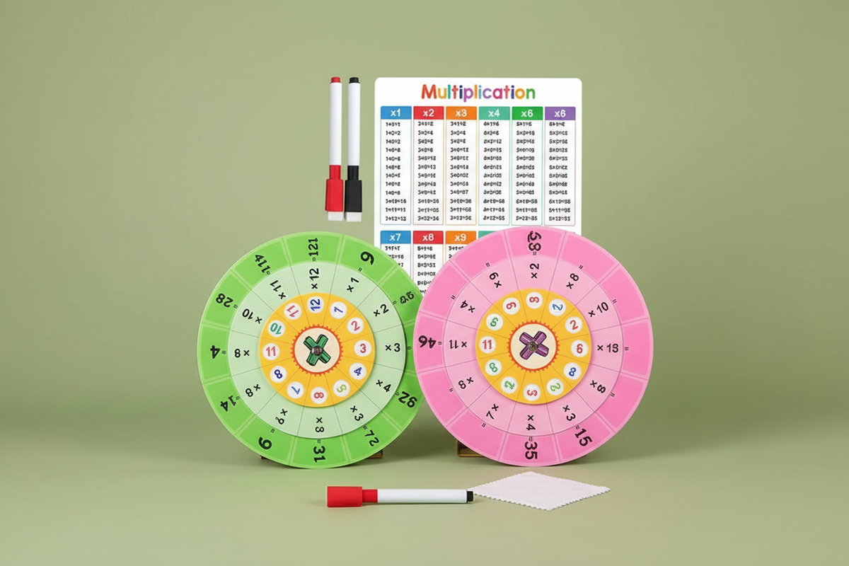 Plateaux multiplication Montessori 
