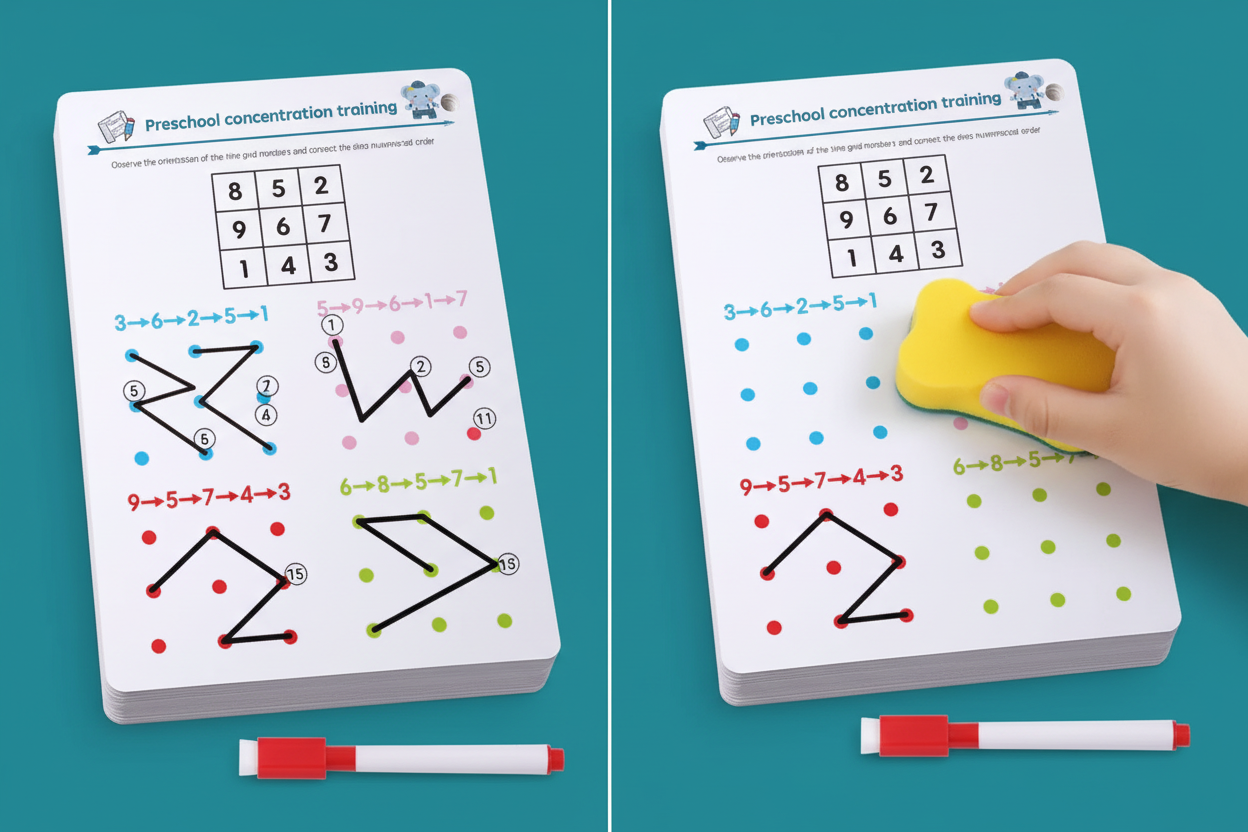 cahier d'activités réutilisable pour développer la motricité
