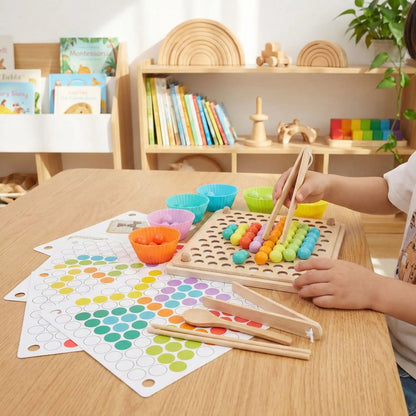 Apprentissage des concepts mathématiques, reconnaissance des couleurs et séquences