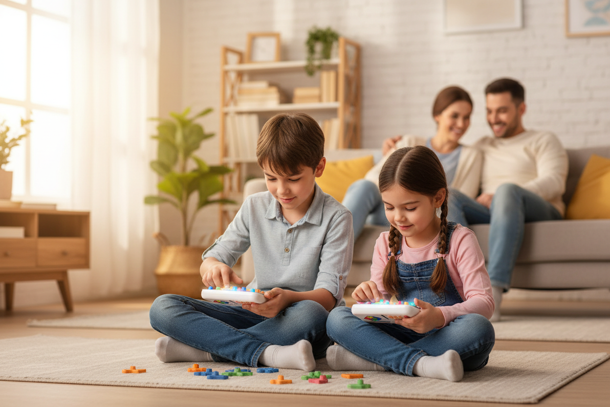 Fratrie en compétition amicale