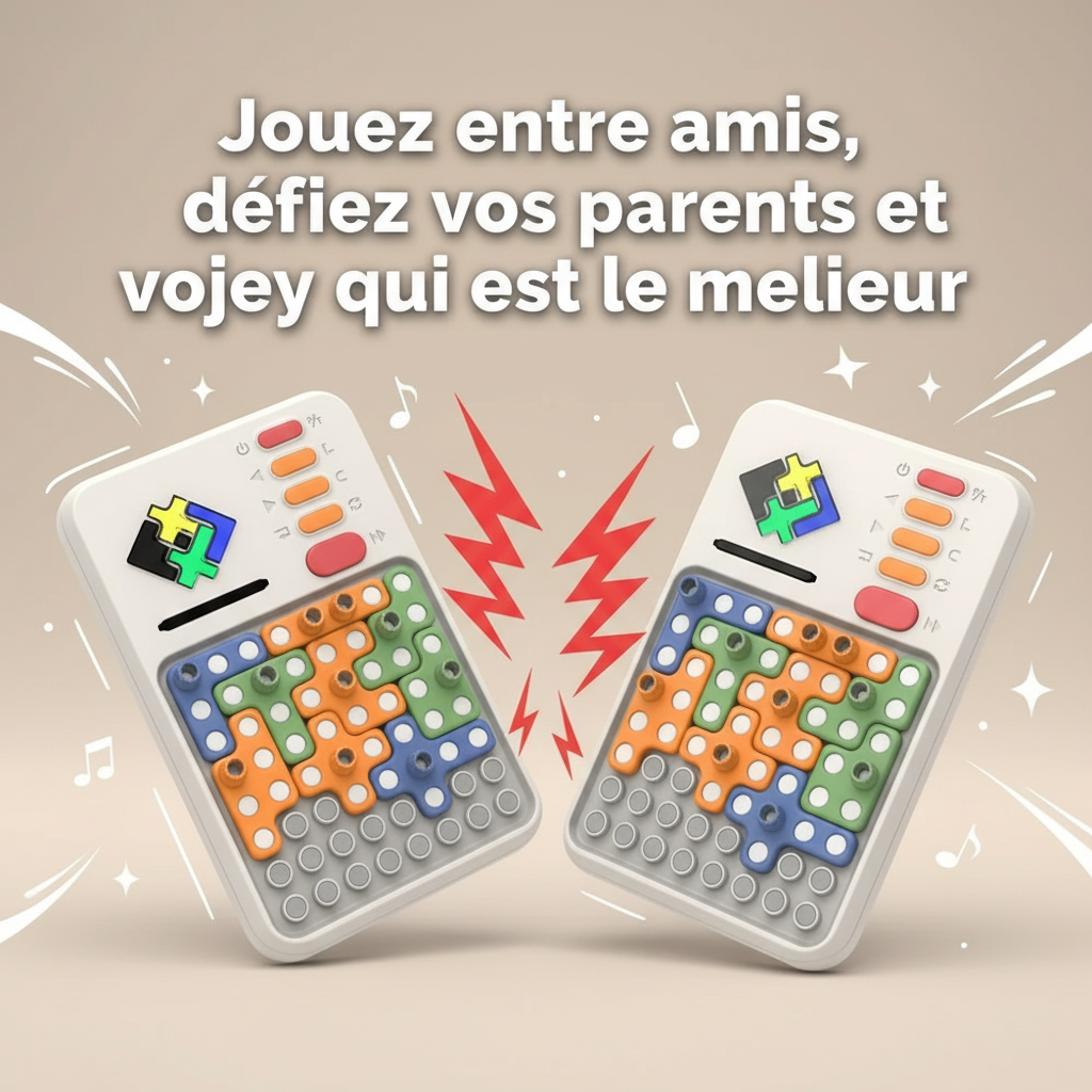 jeu puzzle électronique sans écran enfants