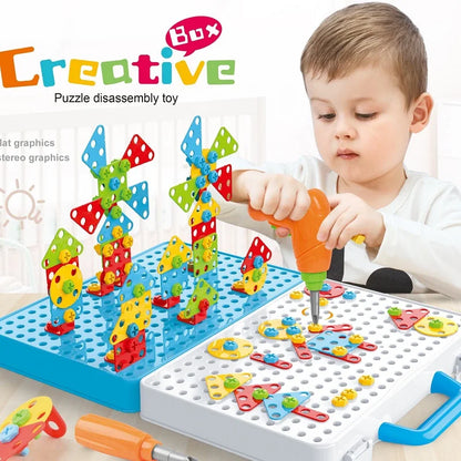 Jeu de construction, Puzzles créatifs pour enfants, assemblage